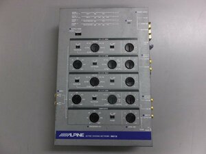 【中古・ジャンク品】アルパイン チャンネル ネットワーク デバイダー ACTIVE DIVIDING NETWORK 3673