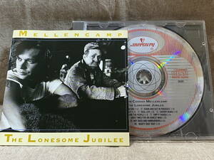 JOHN COUGAR MELLENCAMP - THE LONESOME JUBILEE 87年 西独盤 WEST GERMANY盤 フルシルバー レア盤