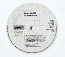 GE'83【LP】Small Faces / In Memoriam *White_画像5