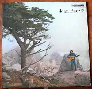 国内65年【LP】ジョーン・バエズ / Joan Baez 3 *ペラジャケ