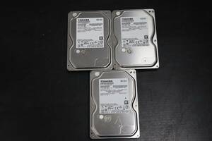 H0607 & L TOSHIBA SATA HDD DT01ABA100V 1.0TB 2個セット DT01ABA050V 500GB 1個セット ジャンク品　