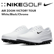 25.5cm ナイキ エアズーム ビクトリー（ヴィクトリー） ツアー ホワイト ブラック　 Nike Air Zoom Victory Tour White/Black/Chrome_画像1