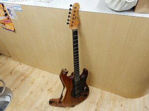 . Vintage .MOON moon PGM производства старый Logo Fender Stratocaster масло ...... грецкий орех 80 годы 90 годы 