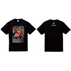 大人気 ローリングストーンズ★花火 限定 Tシャツ XL★2022 Kirie Tee 東京競馬場 STONES　府中 ミックジャガー★キースリチャーズ★原宿