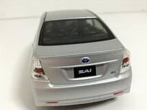 トヨタ SAI サイ 前期型 2009年式~ 1/24 約19cm シルバーメタリック カラーサンプル 色見本 ミニカー 非売品 送料￥510_画像4