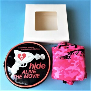 [BCD]/ неиспользованный/ "Hide Alive фильм о показе фильма Limited Mucke с мешочком для хранения (розовый)"/ x Япония