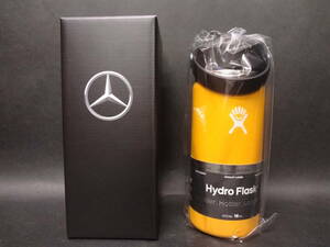 ベンツ ハイドロフラスク Hydro Flask コラボ 水筒 ステンレスボトル 473ml 16oz オレンジ 未使用品