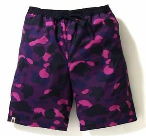 A BATHING APE COLOR CAMO REVERSIBLE SHORTS サイズXL エイプ リバーシブル ショーツ