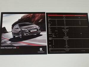 [ catalog only ] Peugeot 208 GTi&208 GTi by Peugeot * sport 2015.10