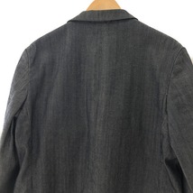 □□ COMME des GARCONS HOMME メンズ衣料 ジャケット SIZE S HS-J074 グレー やや傷や汚れあり_画像4