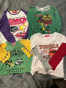 長袖Tシャツ　トミカ　ロンT 130㎝3枚　半袖130㎝1枚　4枚セット