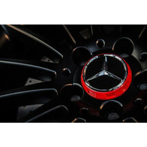 メルセデスベンツ純正部品　Mercedes-Benz W176 AMG A45 Edition1 Center Cap RED/ホイールセンターキャップ レッド　赤　_画像2