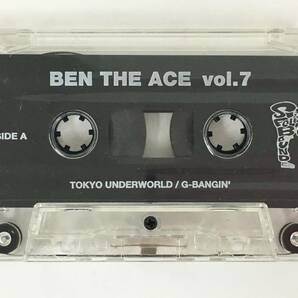 ■□R663 DJ BEN THE ACE mix tape vol.7 TOKYO UNDERWORLD 東京 アンダーワールド G-BANGIN' カセットテープ□■の画像6