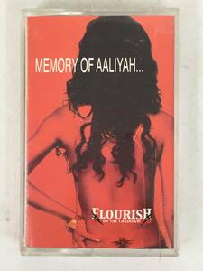 #*Q555 DJ FLOURISH ON THE CHAINSAW MEMORY OF AALIYA... cassette tape *#
