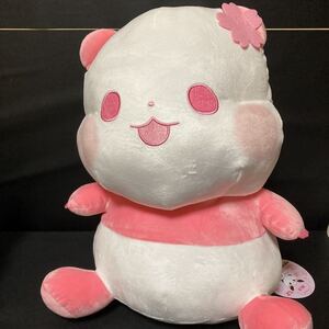 Yururin panda もちもち桜色ぬいぐるみXL プレミアム ぬいぐるみ BIG ゆるりんぱんだ パンダ グッズ でっかい 大きい 大きめ