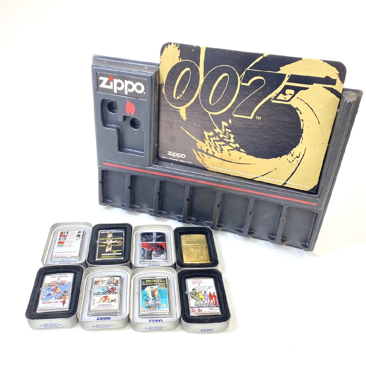 １円スタート Zippo ジッポー8点まとめ JAMES BOND ジェームズ・ボンド