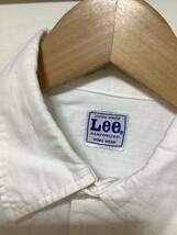 せ1152 Lee リー 7部袖シャツ ワークシャツ レディース L ホワイト_画像3