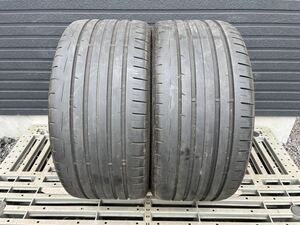 T434 中古タイヤ 275/35R19 DUNLOP SPORTS MAXX RT2 MO ダンロップ スポーツマックス 夏タイヤ サマータイヤ 2本のみ メルデセス承認タイヤ