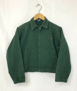 POLO by Ralph Lauren ポロ ラルフローレン スィングトップジャケット ドリズラー フィリピン製 レディース サイズ：S カラー：グリーン