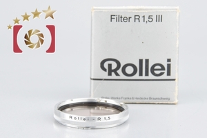 【中古】Rollei ローライ R1.5 純正フィルター Bayonet III Bay3 元箱付き