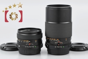 【中古】KONICA コニカ HEXANON AR 50mm f/1.7 + 135mm f/3.2 AE