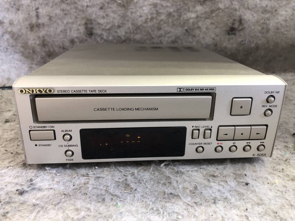 ONKYO オンキヨー(オンキョー) K-185II-S オートリバース・カセット