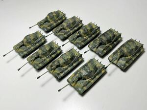 1/144 DOYUSHA 童友社 CAN。DO DRAGON マイクロアーマー 第3弾 ドイツ キングタイガー ヘンシェル砲塔 第507重戦車大隊 ×9