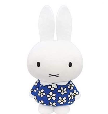 ミッフィー 特大サイズぬいぐるみ おたんじょうび miffy 花柄