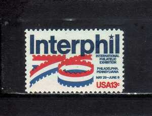 184089 America .. country 1976 year filler Delphi e a international stamp exhibition unused NH