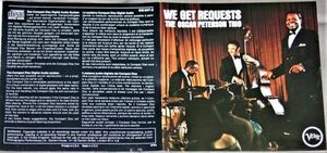 y2459☆We Get Requests オスカー・ピーターソン??CD ジャズピアノ 歴史に残る名盤 　ジャズ　jazz