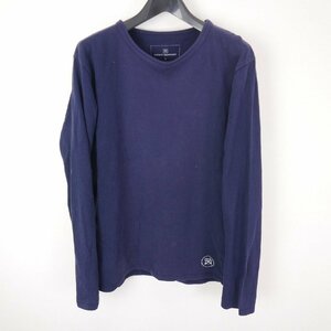 uniform experiment ユニフォームエクスペリメント BACK END COLOR CHART CREW NECK LONG SLEEVE CUT&SEWN NAVY メンズ ロンT 3 UE-145063