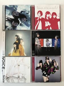B13079　中古CD　Baby cruising Love / マカロニ+love the world+他4枚　Perfume　初回限定盤(CD+DVD)×6　6点セット