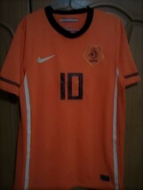 【正規品・古着】オランダ代表（H）ユニフォーム　スナイデル#10　2010W杯/準優勝　アヤックス　インテル_画像2