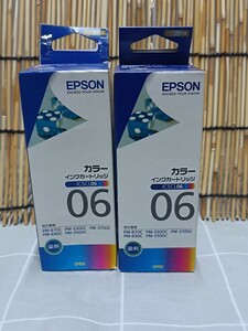 EPSON　エプソン　純正インクカートリッジ　IC5CL06　2箱セット　インクカートリッジ　エプソンインクカートリッジ　新品　未開封