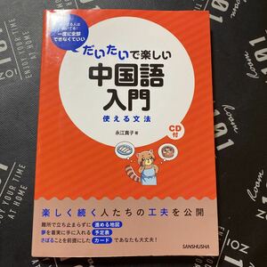 だいたいで楽しい中国語入門　使える文法 永江貴子／著