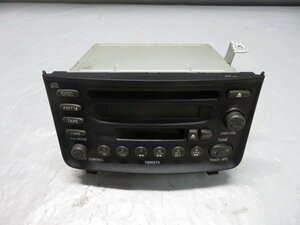 ファンカーゴ　NCP20　オーディオ　CD　カセット　AM　FM　プレーヤー　デッキ　ステレオ 　86120-52090-C0　純正　21374　伊t