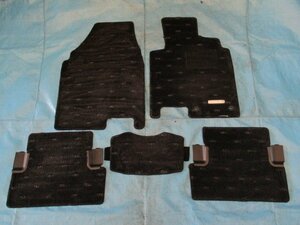 2013 year * Dualis *DBA-KJ10* black series moquette *5 sheets for 1 vehicle * Nissan original 
