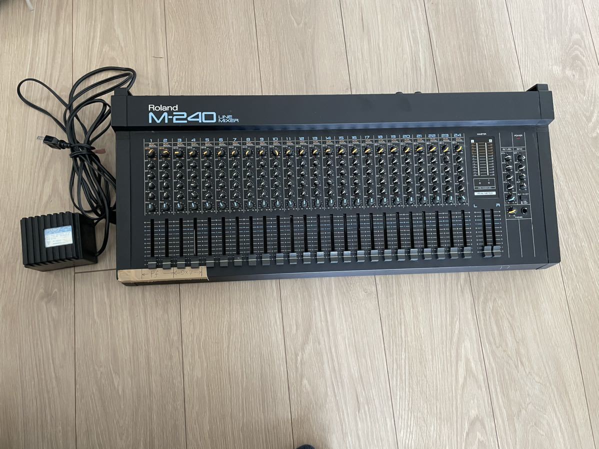 Roland M-240 LINE MIXER アナログ ミキサー | assetintegritytech.com.my