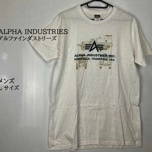 ALPHA INDUSTRIES（アルファインダストリーズ）PRE-SHRUNK Tシャツ　サイズL　アメリカ製　メンズ