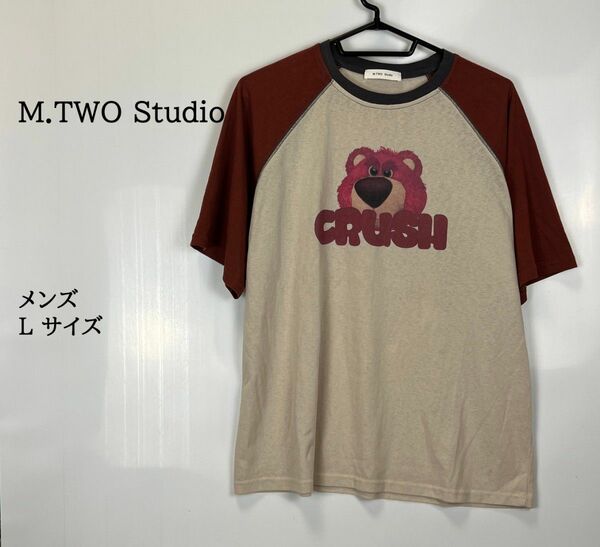 M.TWO Studio Tシャツ　サイズL　メンズ