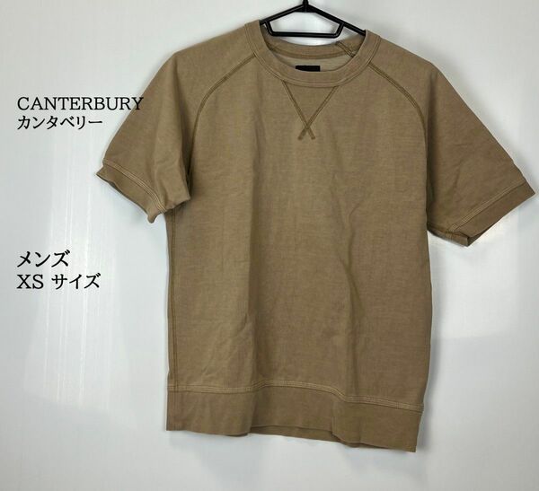 CANTERBURY（カンタベリー）Tシャツ　サイズXS　茶色　メンズ