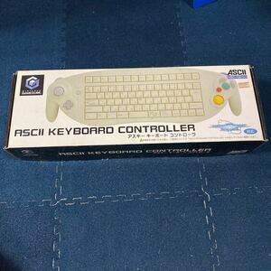 40000スタ　激レア　★未開封、未使用★ ASCII KEYBOARD CONTROLLER ゲームキューブ アスキー　キーボード　コントローラー　当時物　