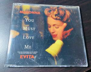 マドンナ Madonna YOU MUST LOVE ME ’96年マキシシングル 映画 エビータ EVITA