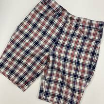 70s Levi's カットオフ ショートパンツ チェック リーバイス ハーフパンツ ショーツ ビッグE 金タブ 42TALON VINTAGE ビンテージ 0011_画像3