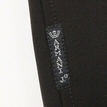 ◆ARMANI JEANS アルマーニジーンズ ストレッチ キルティング 切替 ジップ ジャケット ダークブラウン×チャコールブラウン 42_画像5