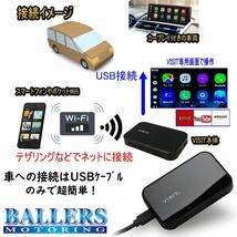 VISIT PEUGEOT RIFTER 2022年 外部入力 TVキャンセラー不要 YouTube Netflix Amazon Apple Car Play Android auto ELA-V10-S_画像2