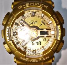 新品同様 超激レア 海外版 アナデジ G-SHOCK ジーショック GMA-S110VK-9ADR ゴールド GOLD 男女兼用 メンズ レディース　_画像1