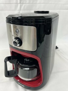 [ north see city ] Iris o-yamaIRIS OHYAMA coffee maker IAC-A600 2019 year made black & red [ new life support ]