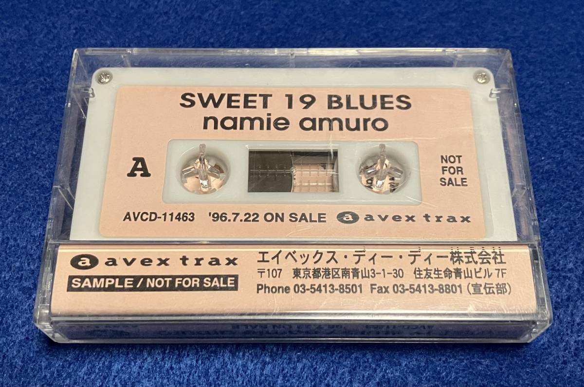 安室奈美恵「Sweet 19 Blues」カセットテープ Amuro Namie-