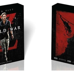 即決 送料無料 ワールド・ウォーZ ブルーレイ3D＋DVDコンボ スチールブック 3000枚限定・シリアルナンバー入り 輸入盤 日本語無し